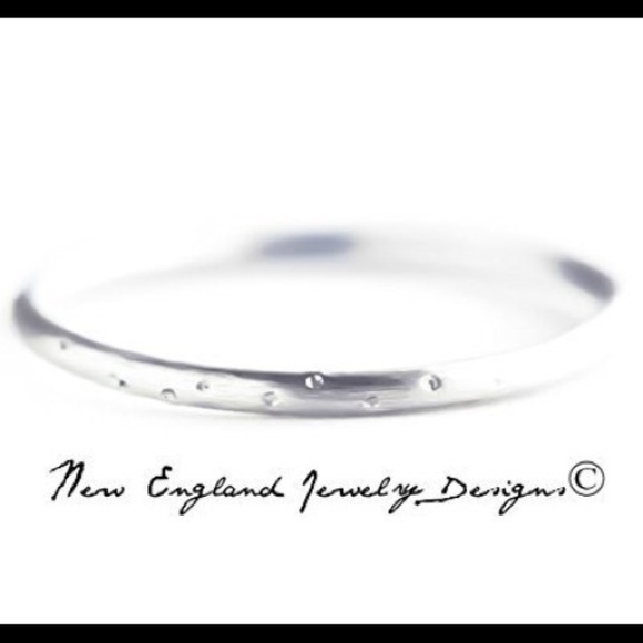 Stardust 925 Sterling Silver Dotted Ring - Picture 2 of 6